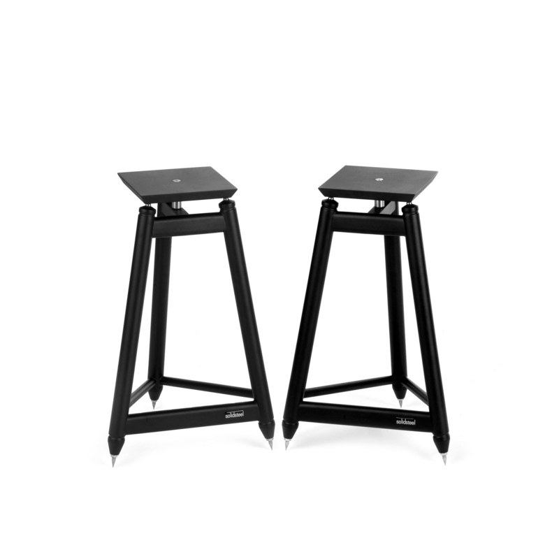 Solidsteel SS-5 Speaker Stands - 21 Inch - Black - Pair
