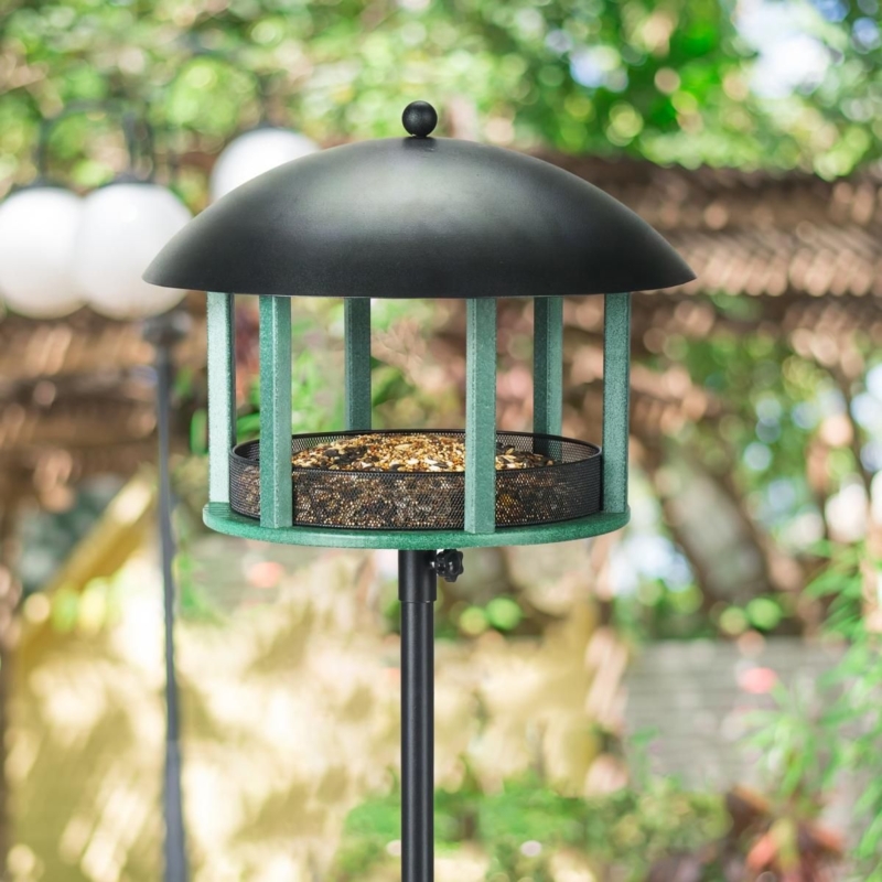 Top Rated Platform, Sparrows, Pole Chickadee Feeders at