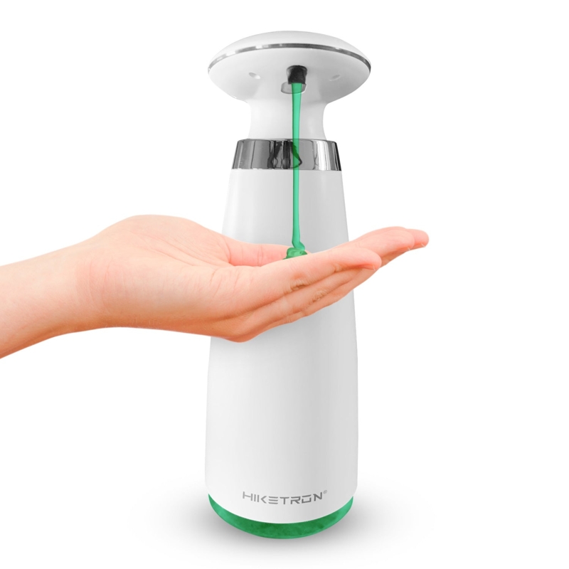 Touchless Soap Dispenser, Mushroom Head, Translucent Base, Infrared