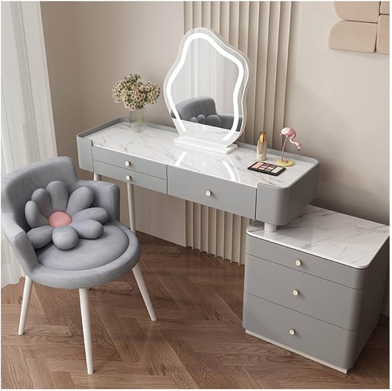 Contemporary Makeup Vanity Table