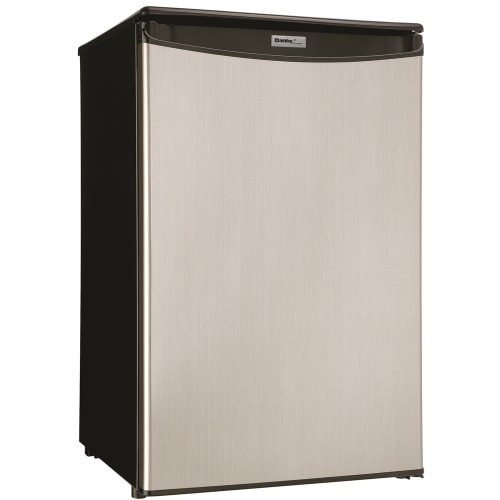 All-Refrigerator with 4.4 Cu Ft Capacity, Brushed Stainless Door