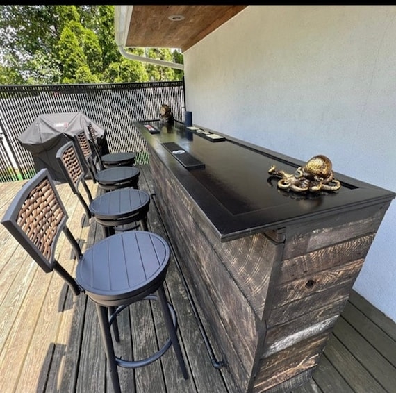 Bar-outdoor Bar-home Bar-indoor Bar-basement Bar-bars-wood Bar-rustic  Decor-barn Wood-man Cave Bar-primitive-handmade Furniture & Decor - Etsy