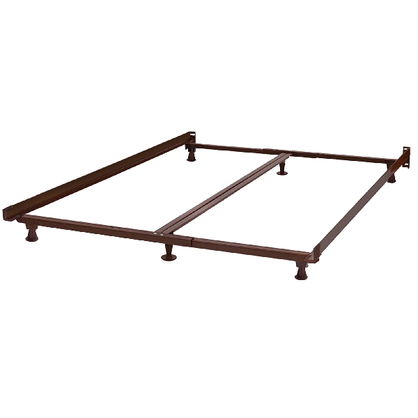 Bed Frame Adjustable Width Heavy Duty Metal Center Support