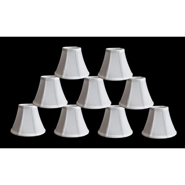 Bell Lamp Shade Vertical Piping Flared Base Mini
