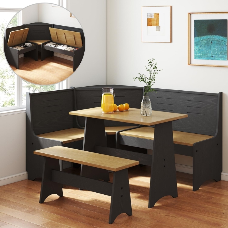 Dining Table Storage Bench