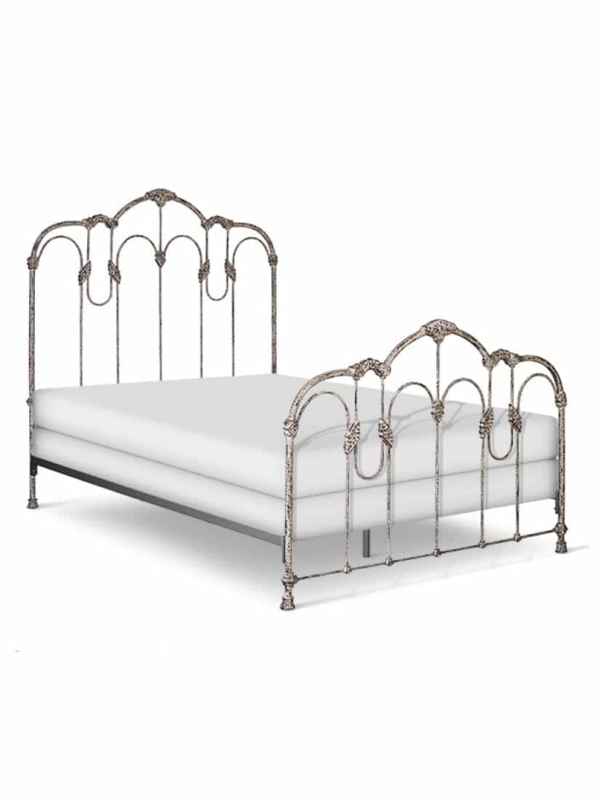 Celeste Wrought Iron Bed - Made to Order Custom Iron Beds
