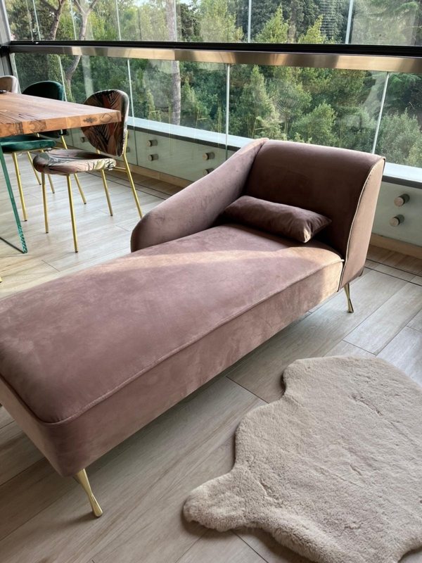 Chaise Longue Modern Custom Made Sofa Recamiere Divan Various Colores - Etsy