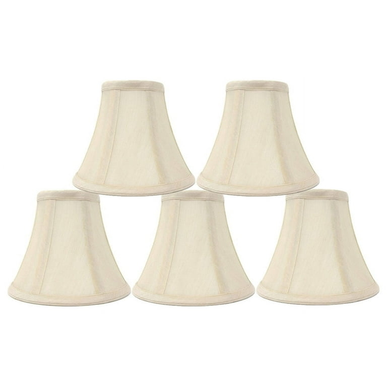 Chandelier Shade Set of Five Silk Bell Softback
