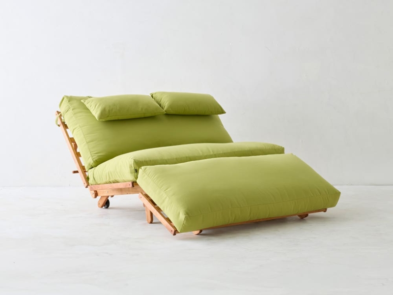 Cherry utdoor Chaise Lounge Futon | Chaise Futon Frame | The Futon Shop