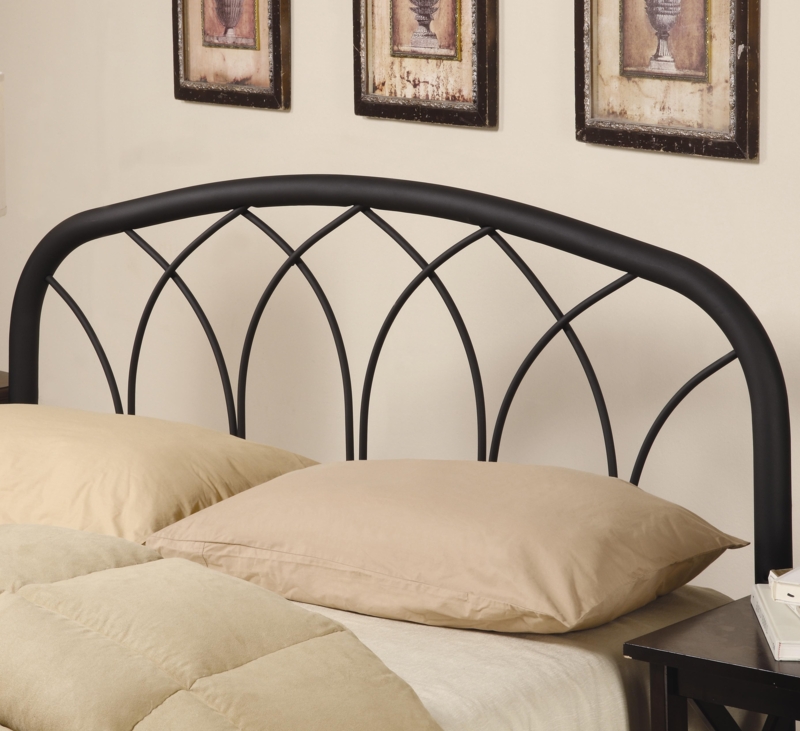 Coaster Iron Beds and Headboards 300184QF Full/Queen Modern Black Metal  Headboard | Carolina Direct | Headboards