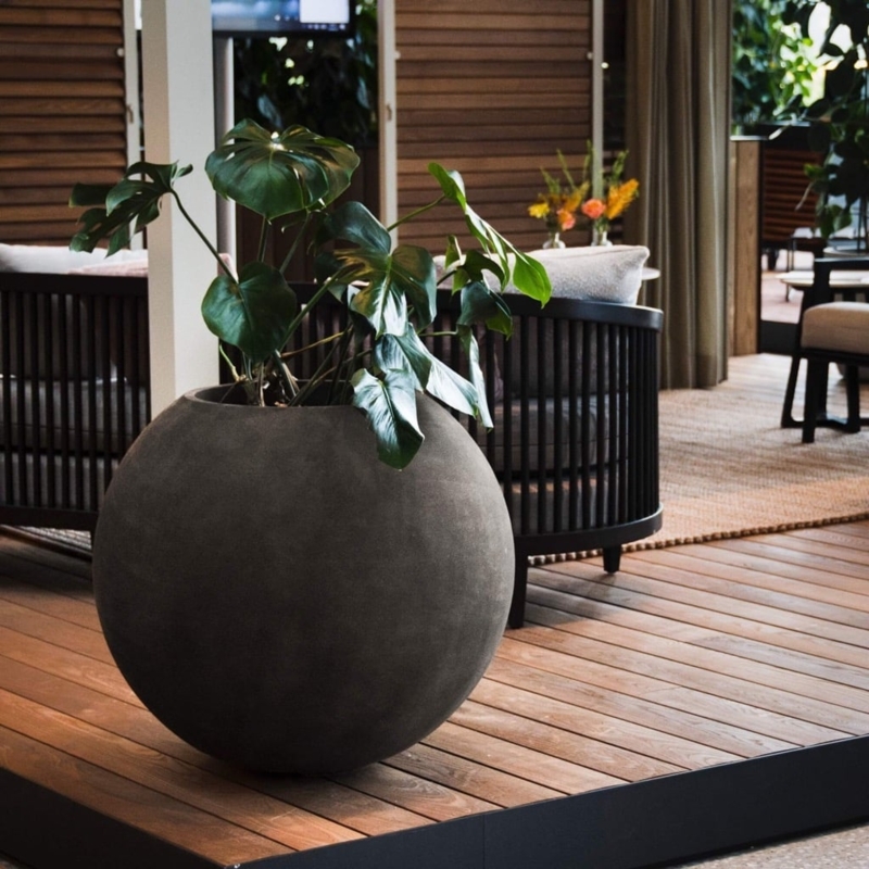 Cosapots Orbo Globe Sphere Planter - 20"H30"H