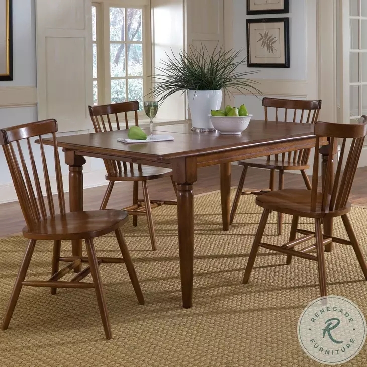 Creations II Tobacco Butterfly Leaf Table from Liberty (38-T300) | Coleman  Furniture