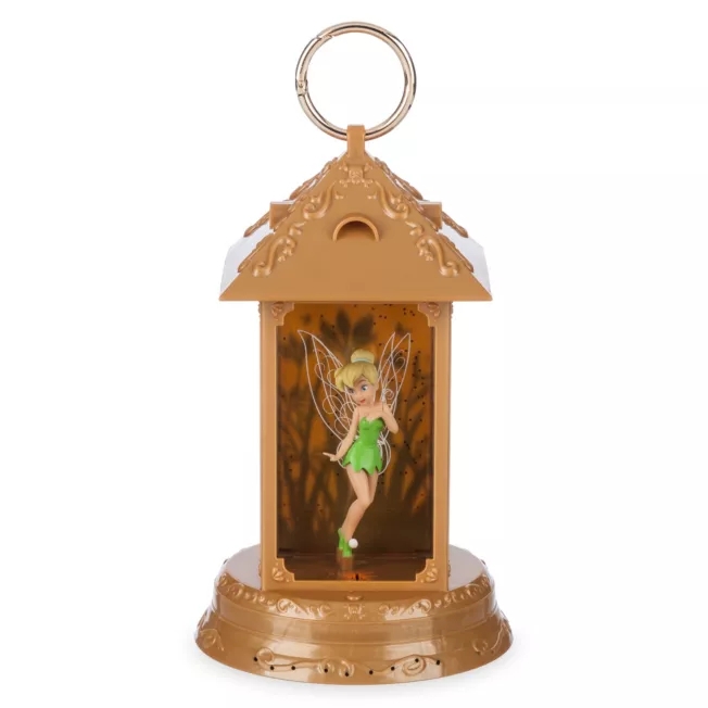 Decorative Lantern: Antique Gold Ornate Scrollwork with Fairy Figurine