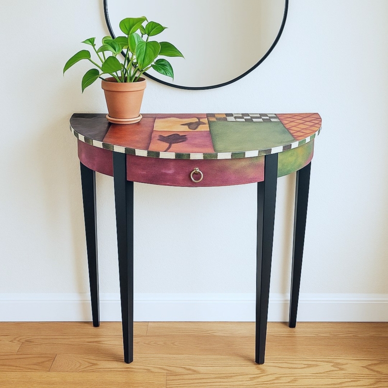 Hand Painted Console Tables