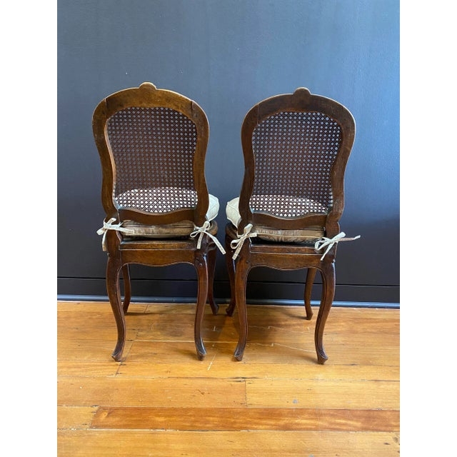 Dining Chairs featuring Shield Back and Caned Details
