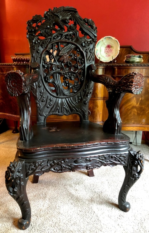 Hand Carved Chair