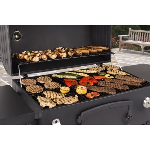 Extra Large 36-inch Charcoal Grill With Storage 36 Inch Extra Large  Charcoal Grill - 620 BBQ With Storage Cabinet & Adjustable Charcoal  Trays Charcoal Grill With Adjustable Height Trays