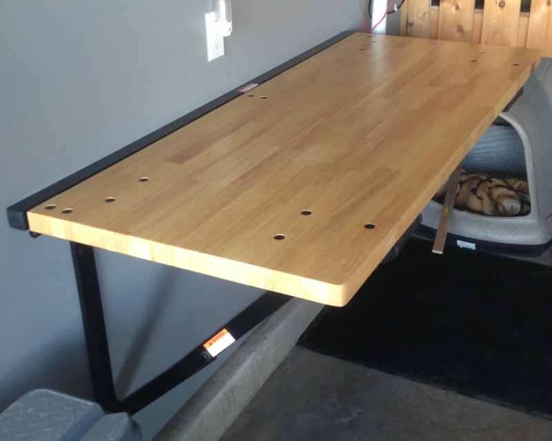 Folding Work Bench | The Garage Organizer