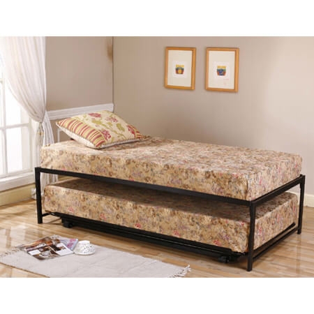 Full Size Adult Pop Up Trundle Bed Set SP16F (400 Lbs Weight Capacity)