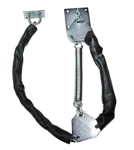 Galvanized Steel Door Safety Chain with Shock Absorbing Spring