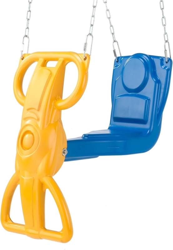 Glider Swing Wind Rider Design in Bright Yellow and Royal Blue