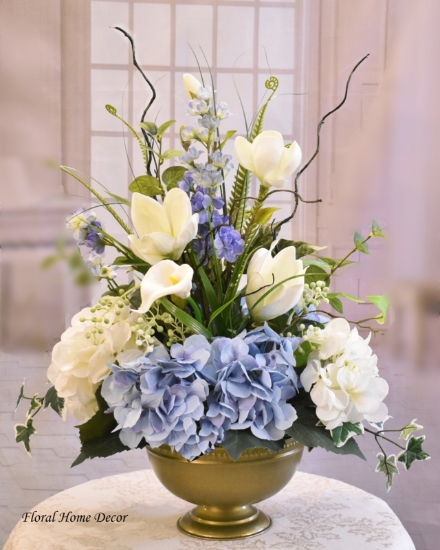 Hydrangea Silk Flower Arrangements