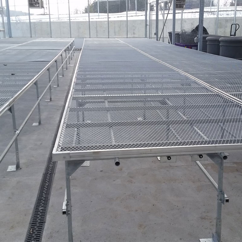 Heavy Duty Greenhouse Rolling Benches