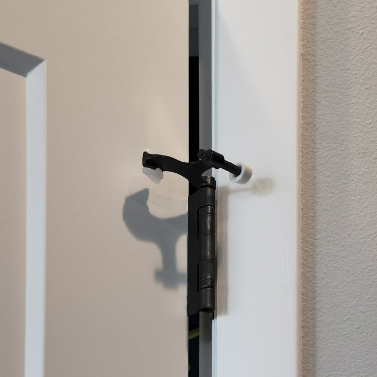 Hinge Pin Door Stop, Threaded Rod Protective Tip Adjustable
