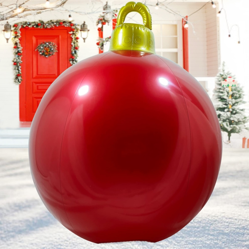 Holiday Inflatable High Gloss Reflective Finish Seam Construction Decor