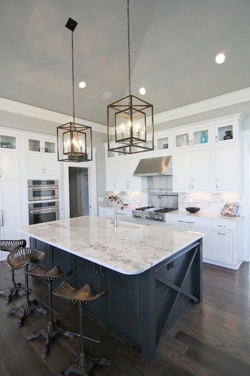 Kitchen Island With Granite Top And Breakfast Bar | Foter