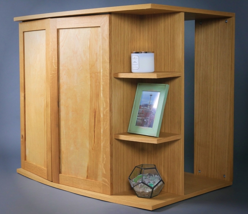 Large Cat Litter Box Furniture With Shelves - Litter Shack