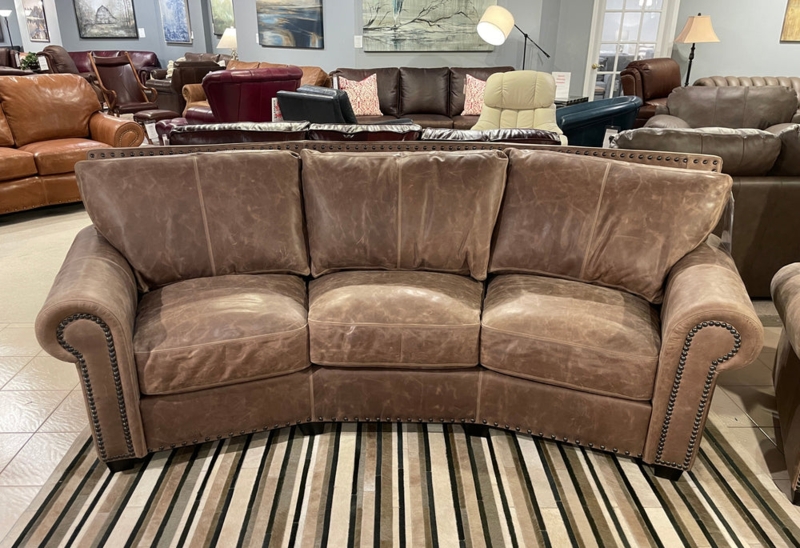 Legacy Leather - Stonewall - Angled Sofa - IN STOCK!  Leather and More in  Hickory NC