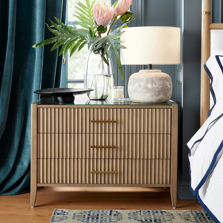 Lewis 3-Drawer Nightstand (38") | Williams Sonoma