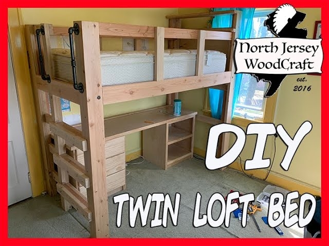 Loft Bed Rustic Industrial Pipe Handles, Industrial Pipe Bunk Bed