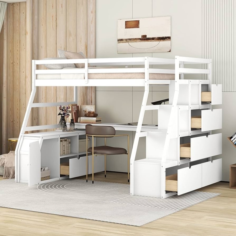 Loft Bed With Desk On Top