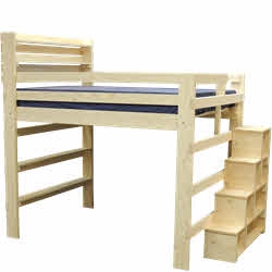 Loft & Bunk Beds with Stairs