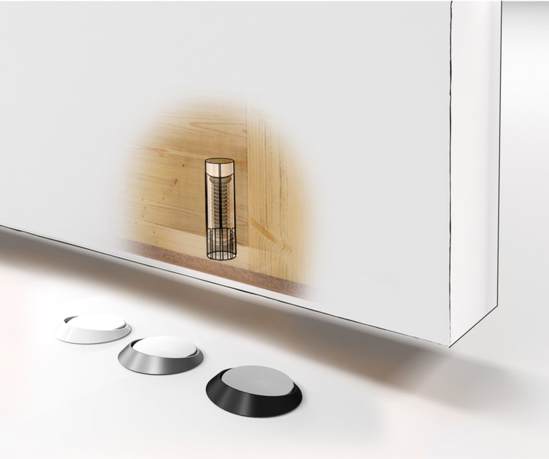 Magnetic Door Stop Concealed Mechanism Invisible Floor Design