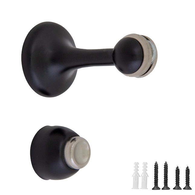 Magnetic Door Stop Floor Mount Circular Base Modern Minimalist