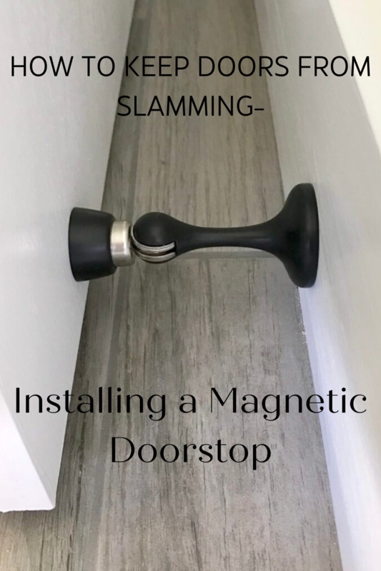 Magnetic Doorstop Baseboard Mount Rounded Profile Modern Hardware