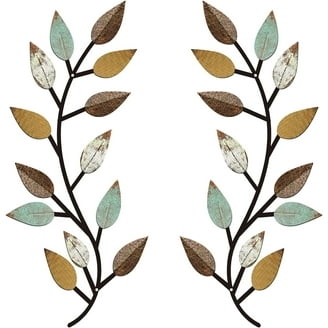 Metal Leaf Wall Decor