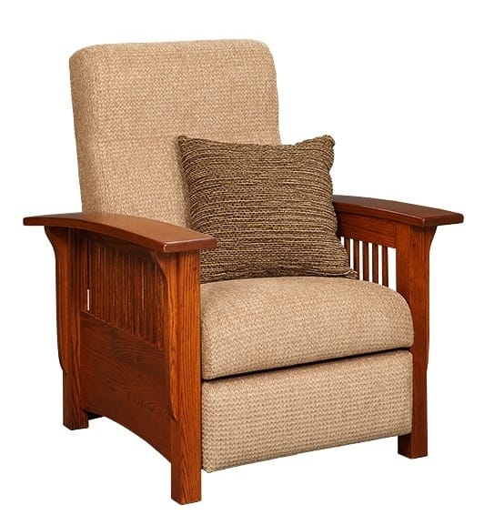 Mission Recliner  Amish Handcrafted Simplicity & Comfort | Craftsman  Collection | Hearthside Furniture