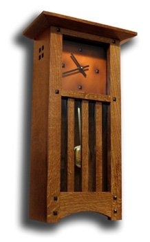 Mission-Style Wall Clock | Foter