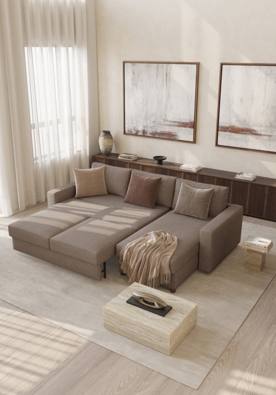 Neah Sectional Sleeper Sofa by Innovation Living