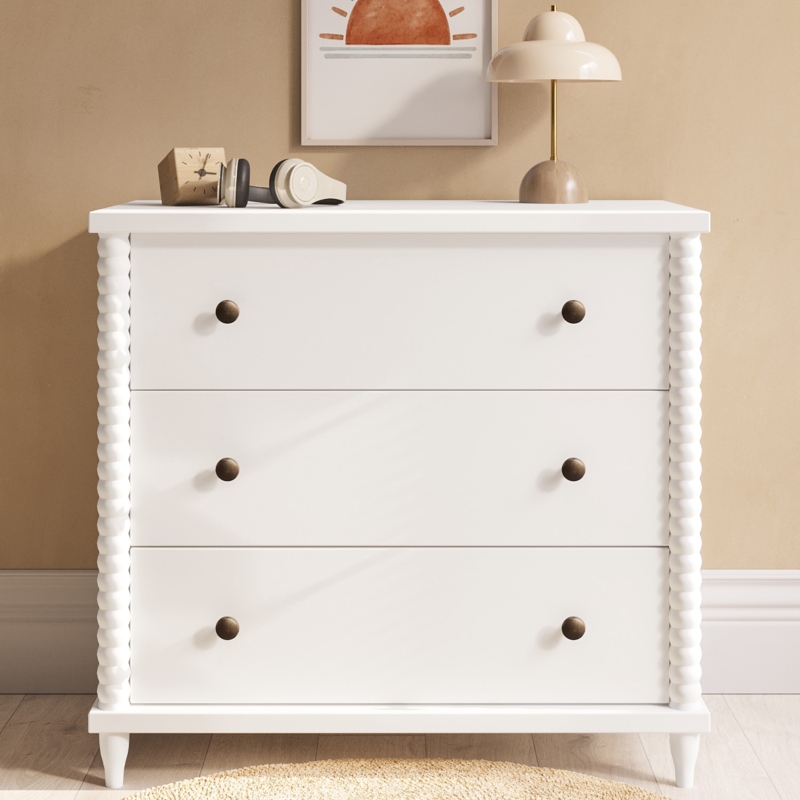 Nursery Chest Bobbin Detailing Spindle Corners Cottagecore Style