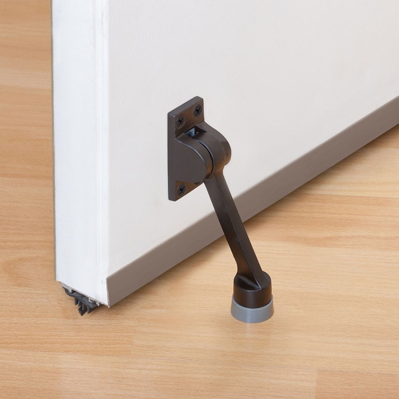Oil Rubbed Bronze Commercial Grade Kickdown Door Stop