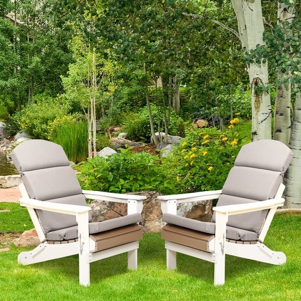 Outdoor Cushions: Dark Grey Three-Panel Segmentation, Matte Finish