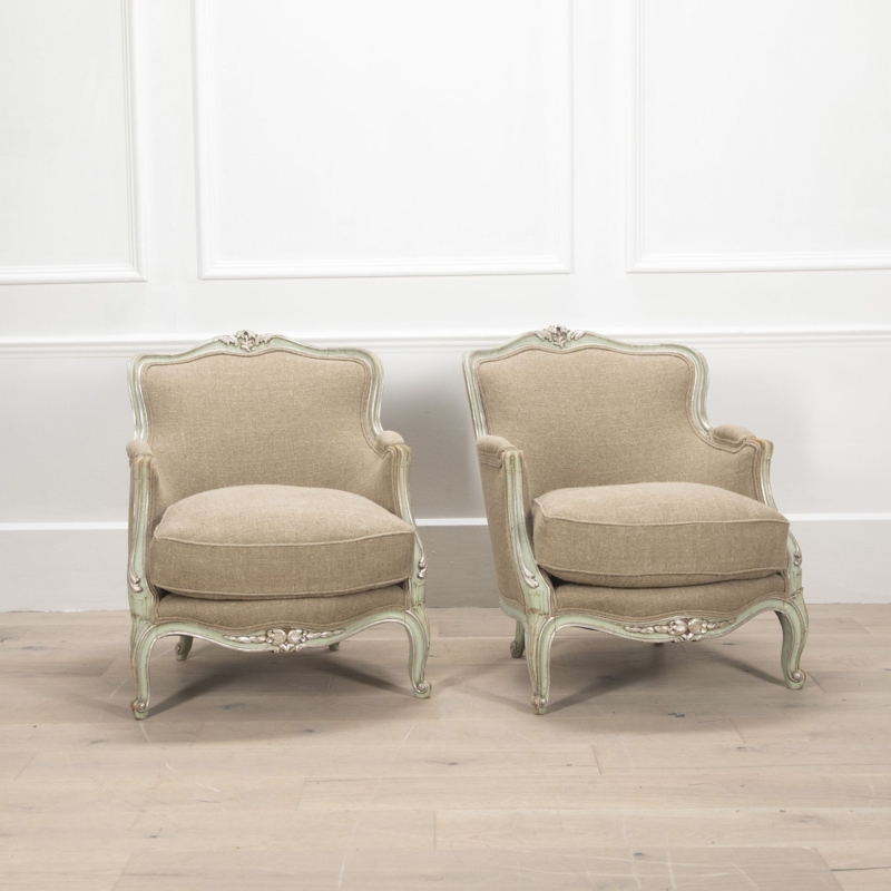 Pair of 20th Century French Louis XV Style Chairs