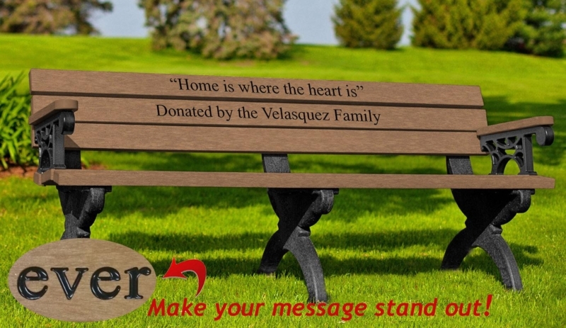 Engraved Benches