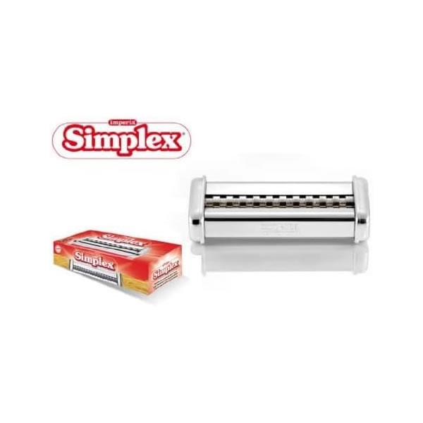 Pasta Attachment Simplex Branding Polished Chrome Cutting Rollers Artisan