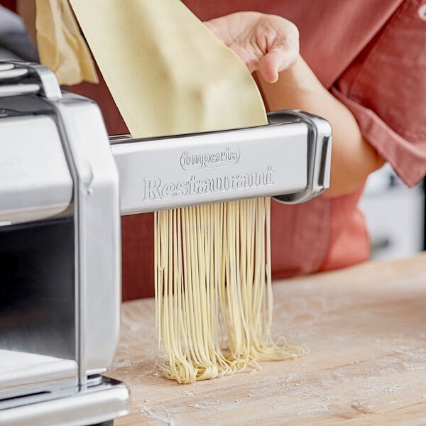 Pasta Cutter 2mm Spaghetti Cut Mirror Finish Engraved Branding